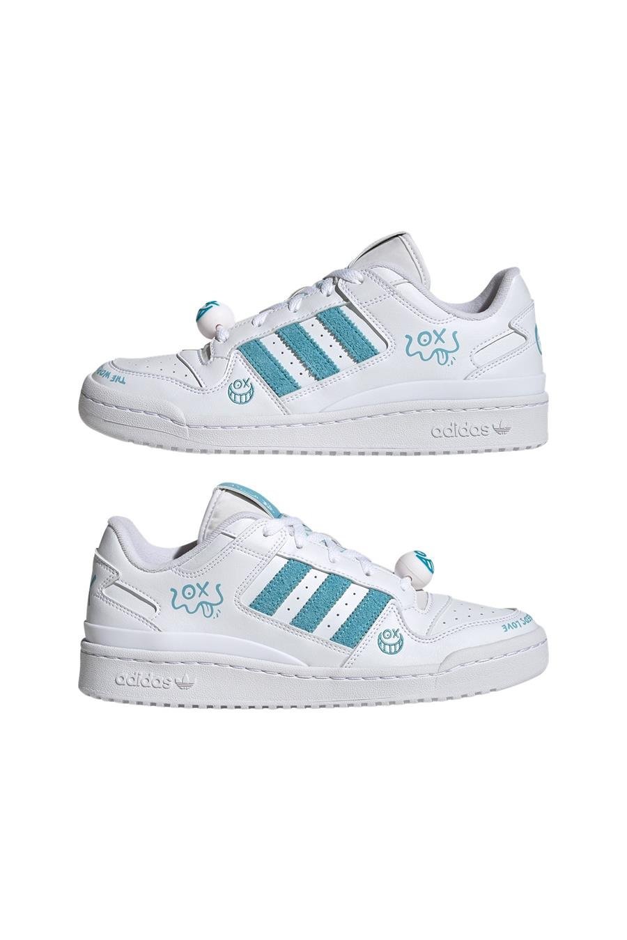 Кроссовки ADIDAS ORIGINALS FORUM LOW CL WHITE 44 2/3, фото №2