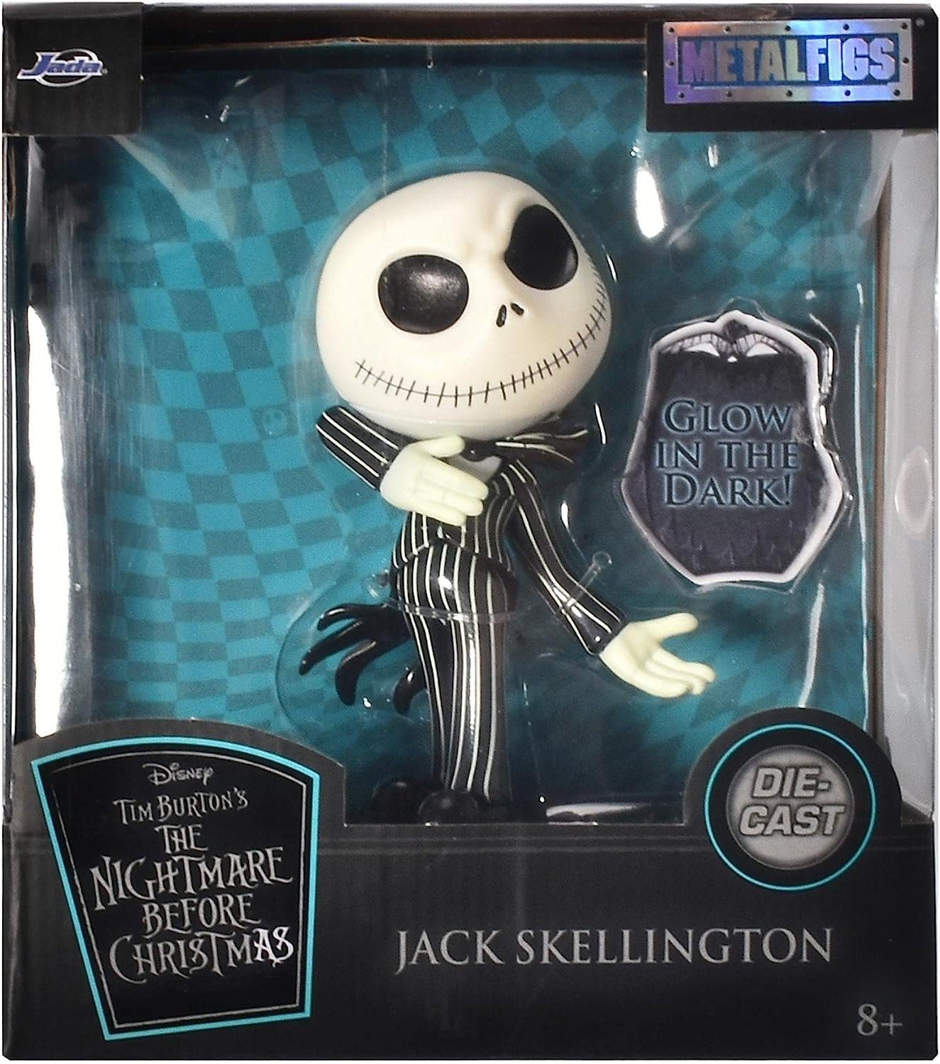 Фігурка Jada Toys Nightmare Before Christmas Джек Скеллінгтон 10 см, фото №6