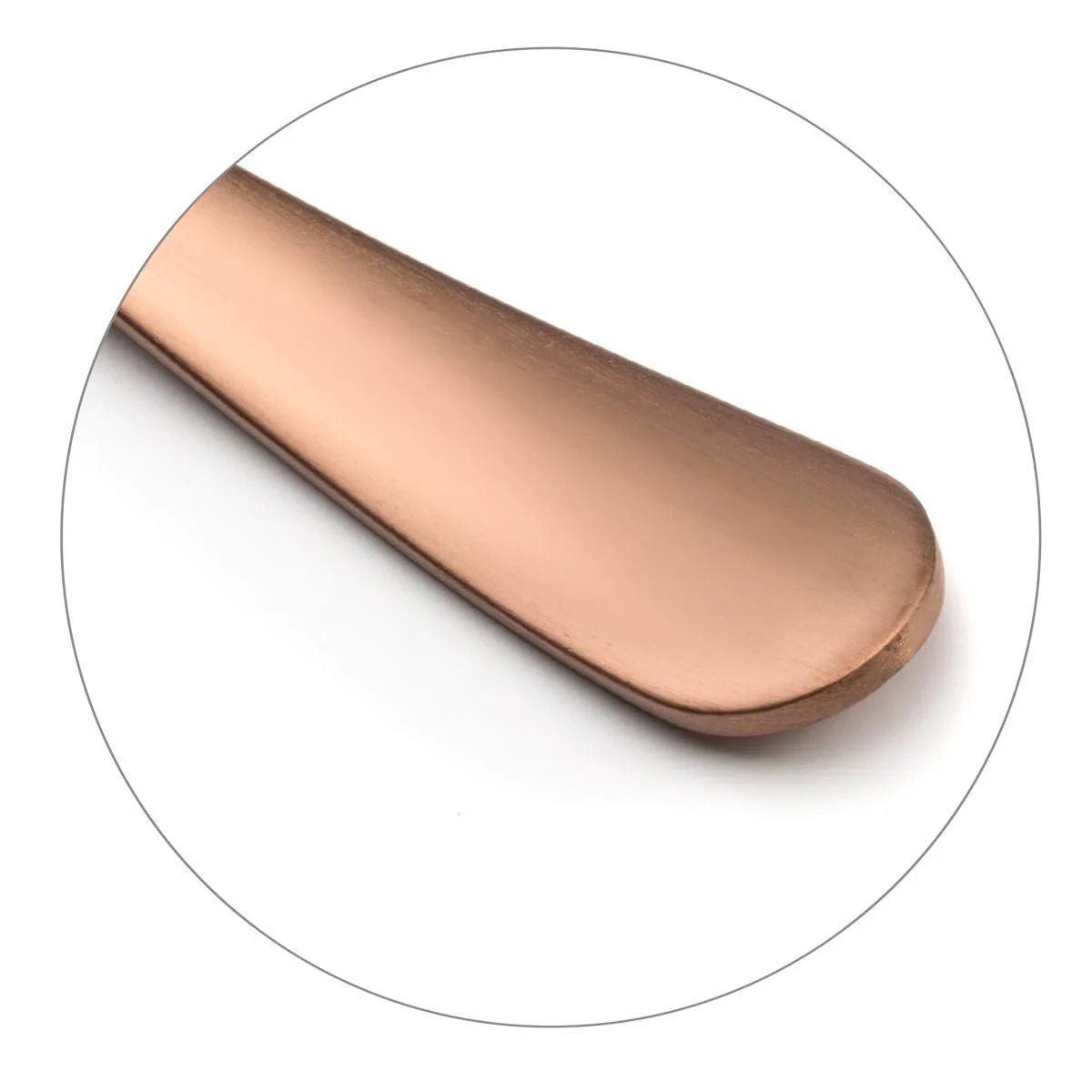 Ложки для еспресо Amefa Austin, набір 6 шт., нержавіюча сталь з PVD-покриттям, мідний колір, фото №2