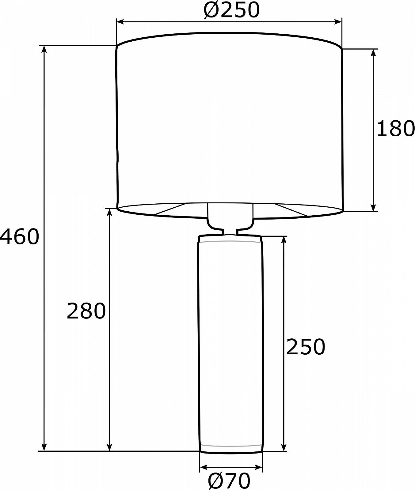 Настільна лампа Argon Almada 4232 1 x 15 Вт / E27 IP20, фото №2