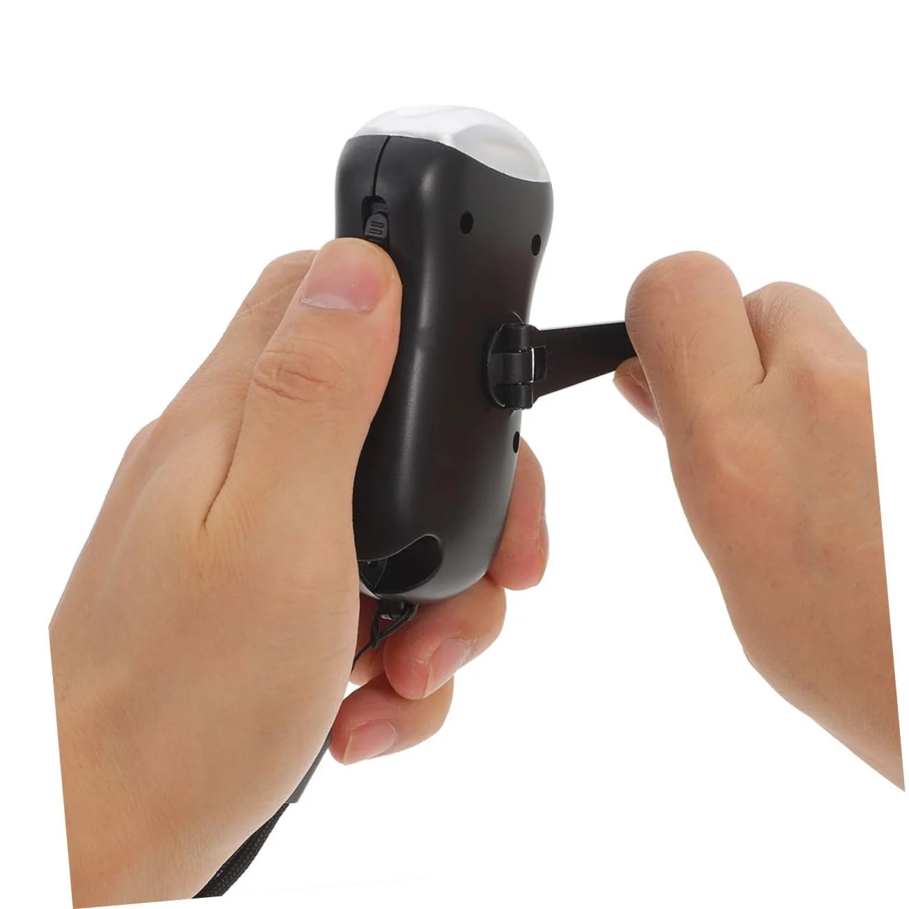 Ручной фонарь на солнечной энергии и с ручной зарядкой, 2 шт., фото №4 Ручной фонарь на солнечной энергии и с ручной зарядкой, 2 шт., фото №4