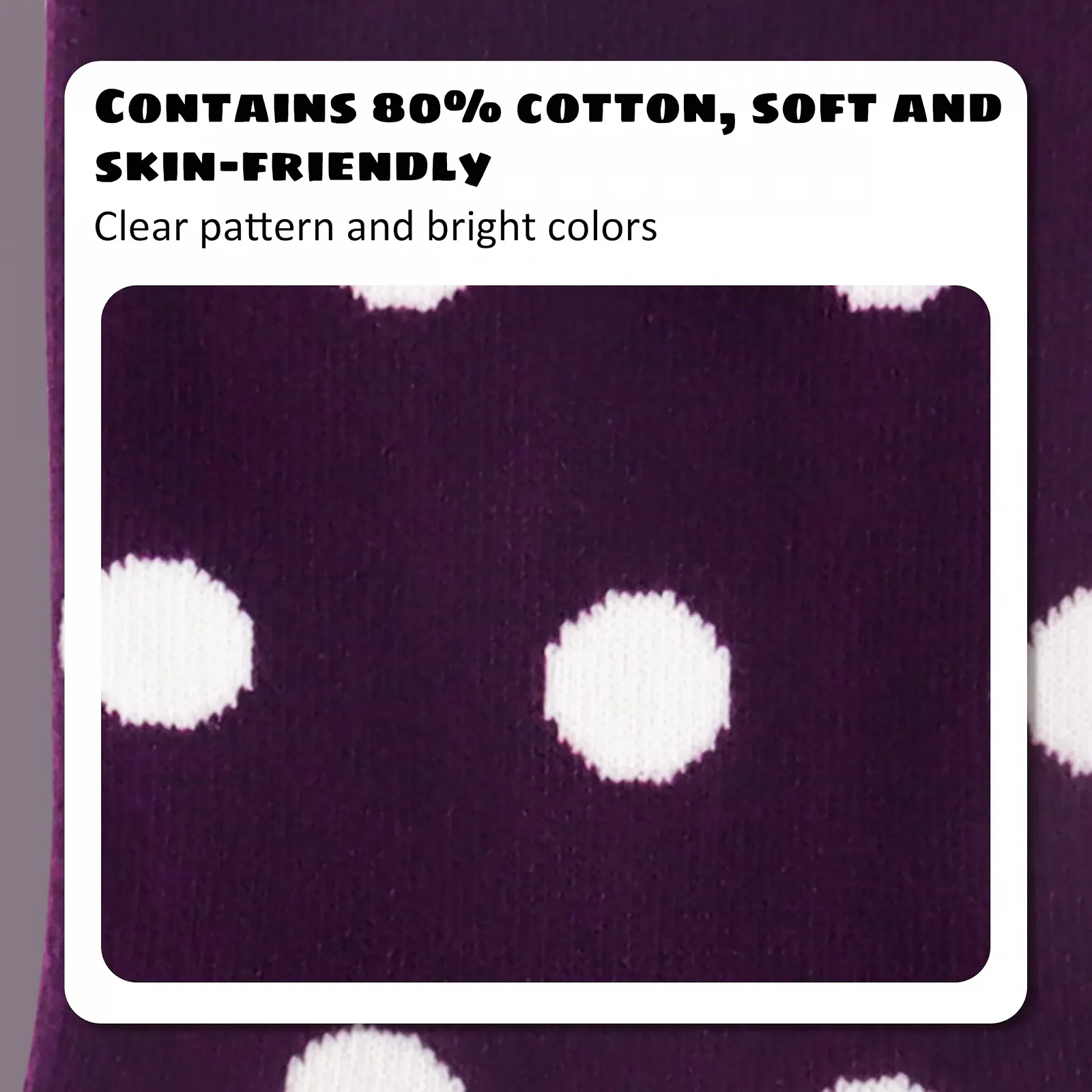 Носки Jeasona Праздничные для женщин Хлопок Сердце и Горошек, фото №4