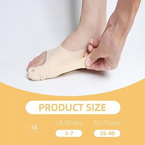 Шина для большого пальца стопы Hallux Valgus, размер M, для правой ноги. synthetic.ua - Фото 1