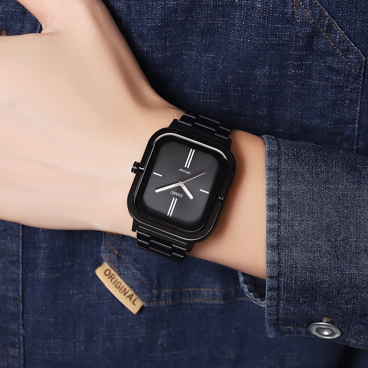 Годинник Skmei 2275BKSI Black-Silver, фото №3