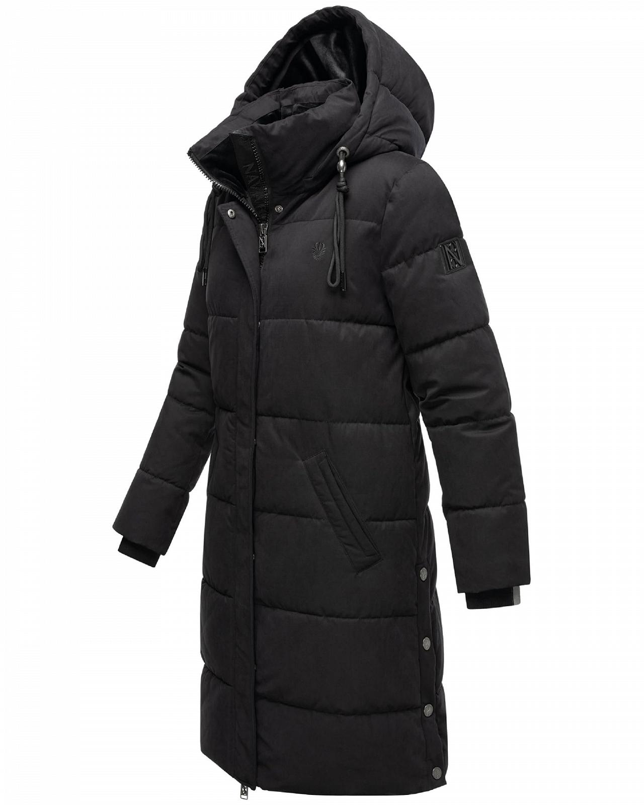 Пальто Navahoo Winter Dance 14, стьобане, зимове, тепле, з високим коміром і знімним капюшоном, фото №2