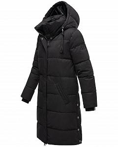 Пальто Navahoo Winter Dance 14, стьобане, зимове, тепле, з високим коміром і знімним капюшоном synthetic.ua - Фото 1