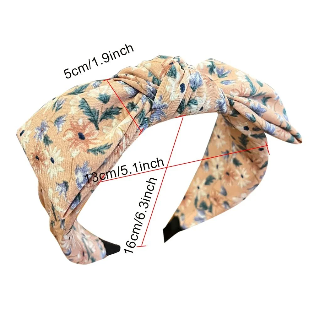 Обруч на голову с бантом Boho, фото №6