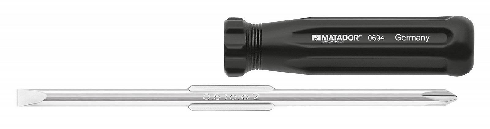 Отвёртка Matador Eco 0694 0001 Реверсивная 1.2 x 6 мм PH 2, фото №1