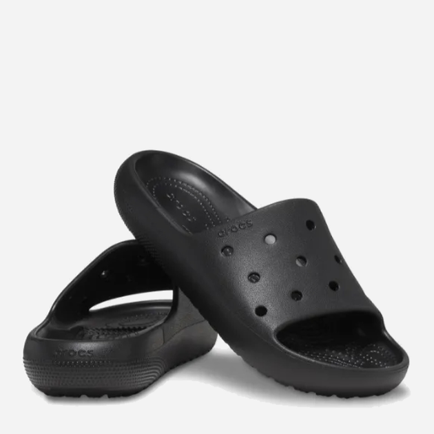 Тапочки UNI CLASSIC SLIDE V2 209401-001 CROCS M10/W12 Чорний 38, фото №4