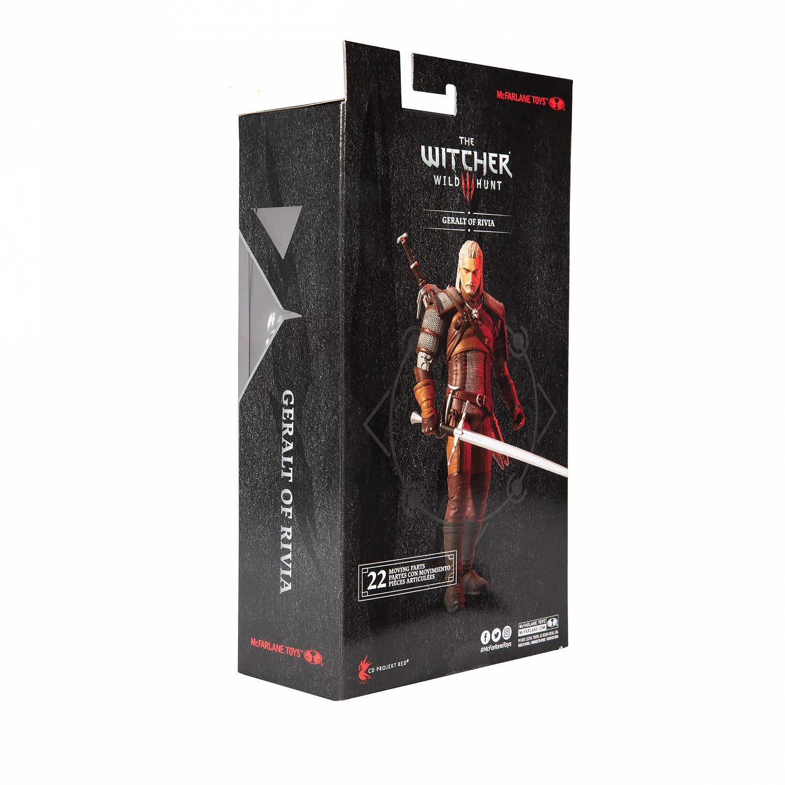 Фігурка McFarlane Witcher Gaming 13403-2, 7 дюймів, Геральт, в обладунках Каер Морхена, жовтий, фото №9
