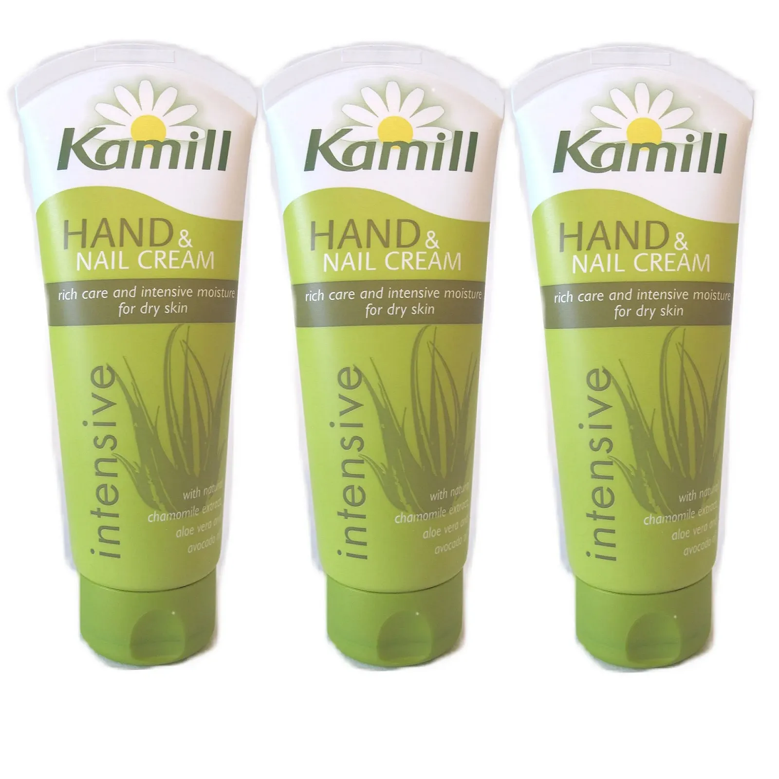 Крем для рук і нігтів Kamill Rich Care Екстракт ромашки 100 мл (3 шт. в упаковці), фото №1