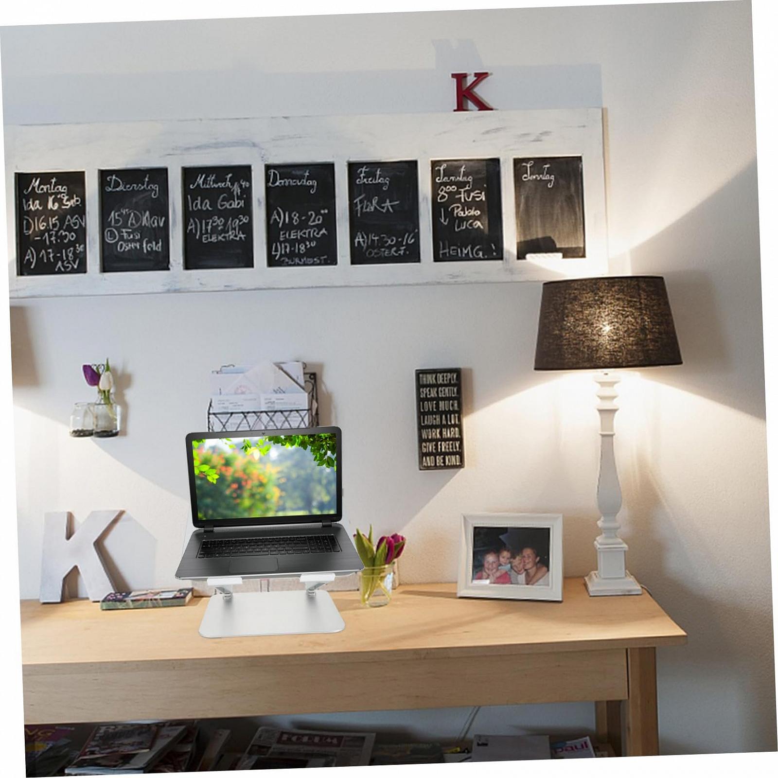 Підставка для ноутбука NUOBESTY Портативна Сріблястий, фото №9