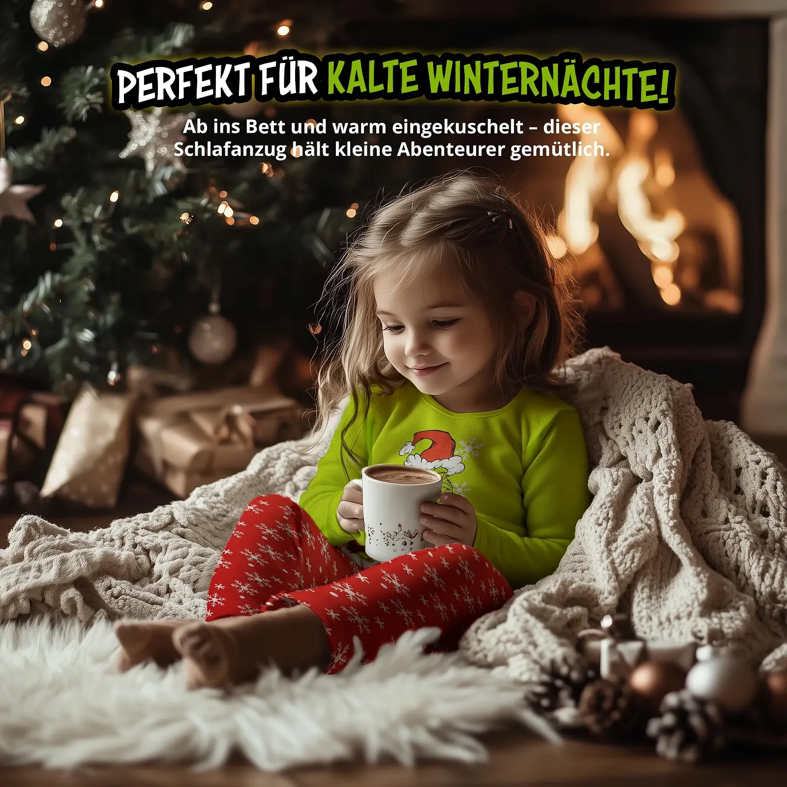 Піжама United Labels Grinch для хлопчиків Зелений Червоний, фото №4