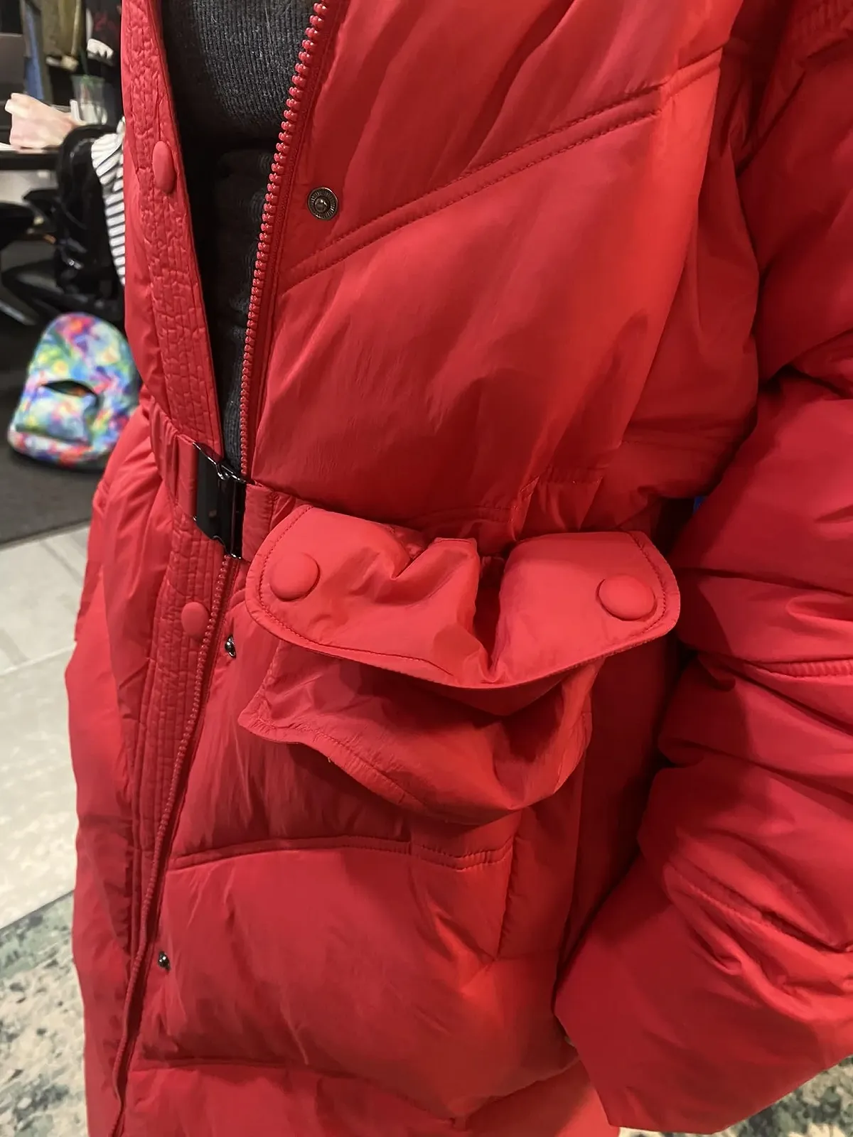 Пальто Desigual Жіноче Утеплене Довге, фото №3