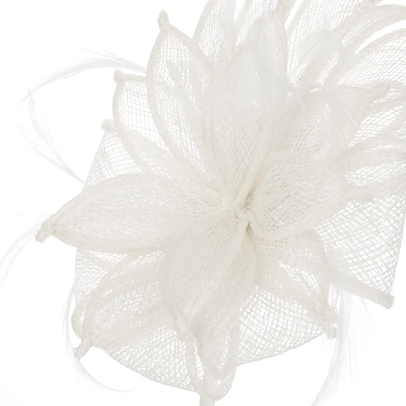 Обруч Seeberger Vanola Sinamay Fascinator, Білий, фото №5 Обруч Seeberger Vanola Sinamay Fascinator, Білий, фото №5