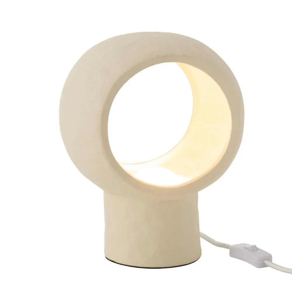 Настільна лампа J-Line Ivory Dreams Слонова кістка, фото №1