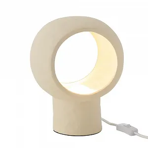 Настільна лампа J-Line Ivory Dreams Слонова кістка - Фото 1