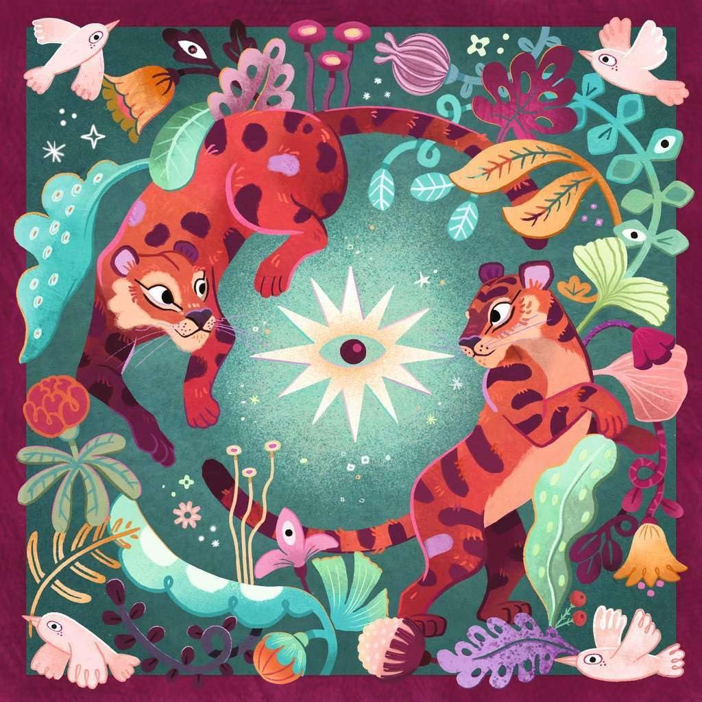 Пазлы Ravensburger Art & Soul Animal Spirit 12000996 750 элементов 50 x 50 см, фото №2