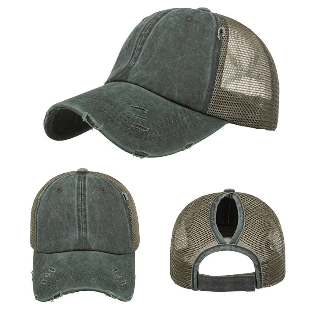 Бейсболка Hip Hop регулируемая однотонная Унисекс, фото №3