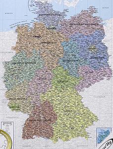 Пазл Close Up Germany Premium Map 2021 1000 деталей 68 x 48 см synthetic.ua - Фото 1