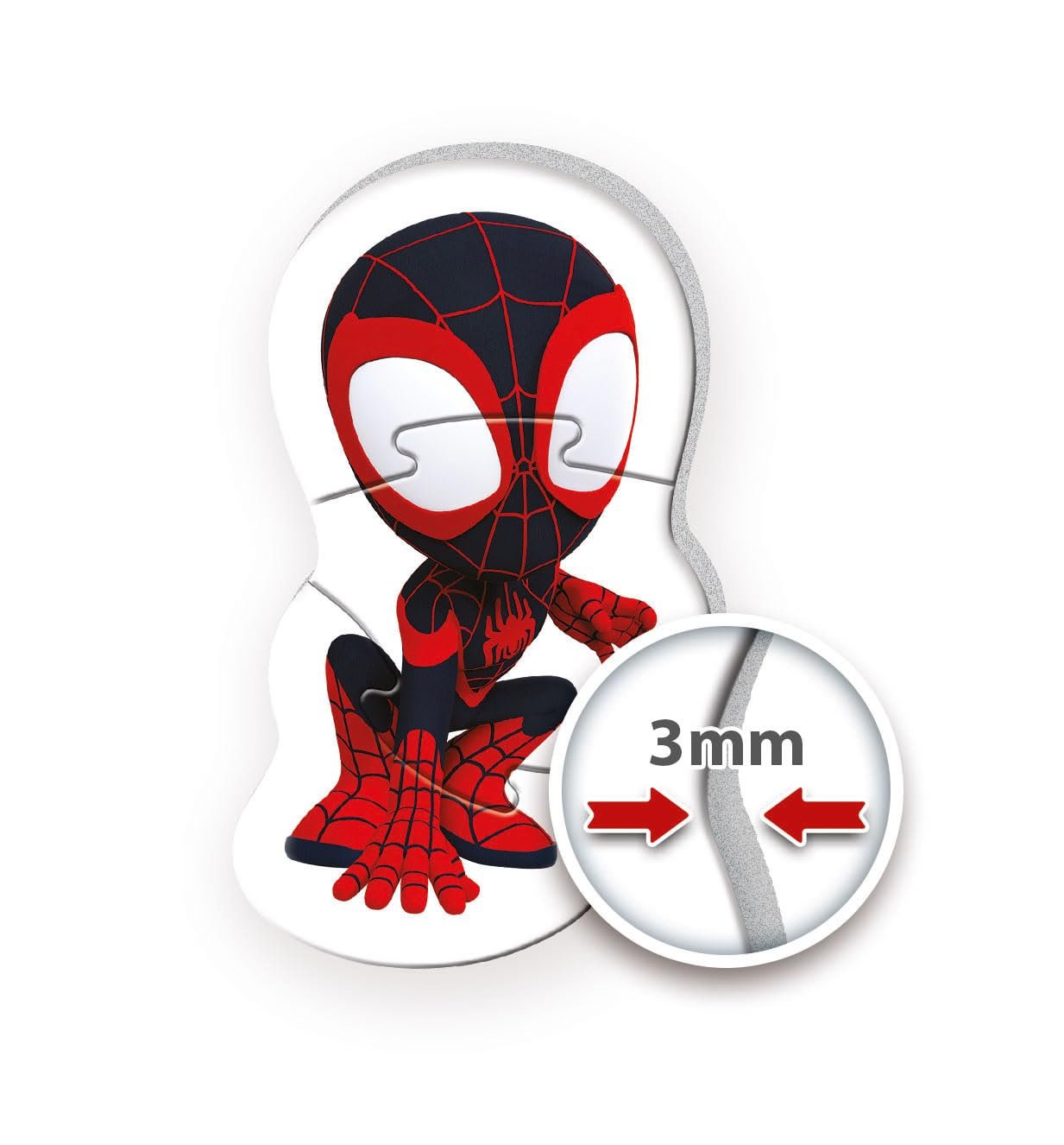 Пазл Clementoni Marvel Spidey and His Amazing Friends My First Puzzles 20836 4 мини-пазла (3, 6, 9, 12 элементов) для детей от 2 лет, фото №5 Пазл Clementoni Marvel Spidey and His Amazing Friends My First Puzzles 20836 4 мини-пазла (3, 6, 9, 12 элементов) для детей от 2 лет, фото №5