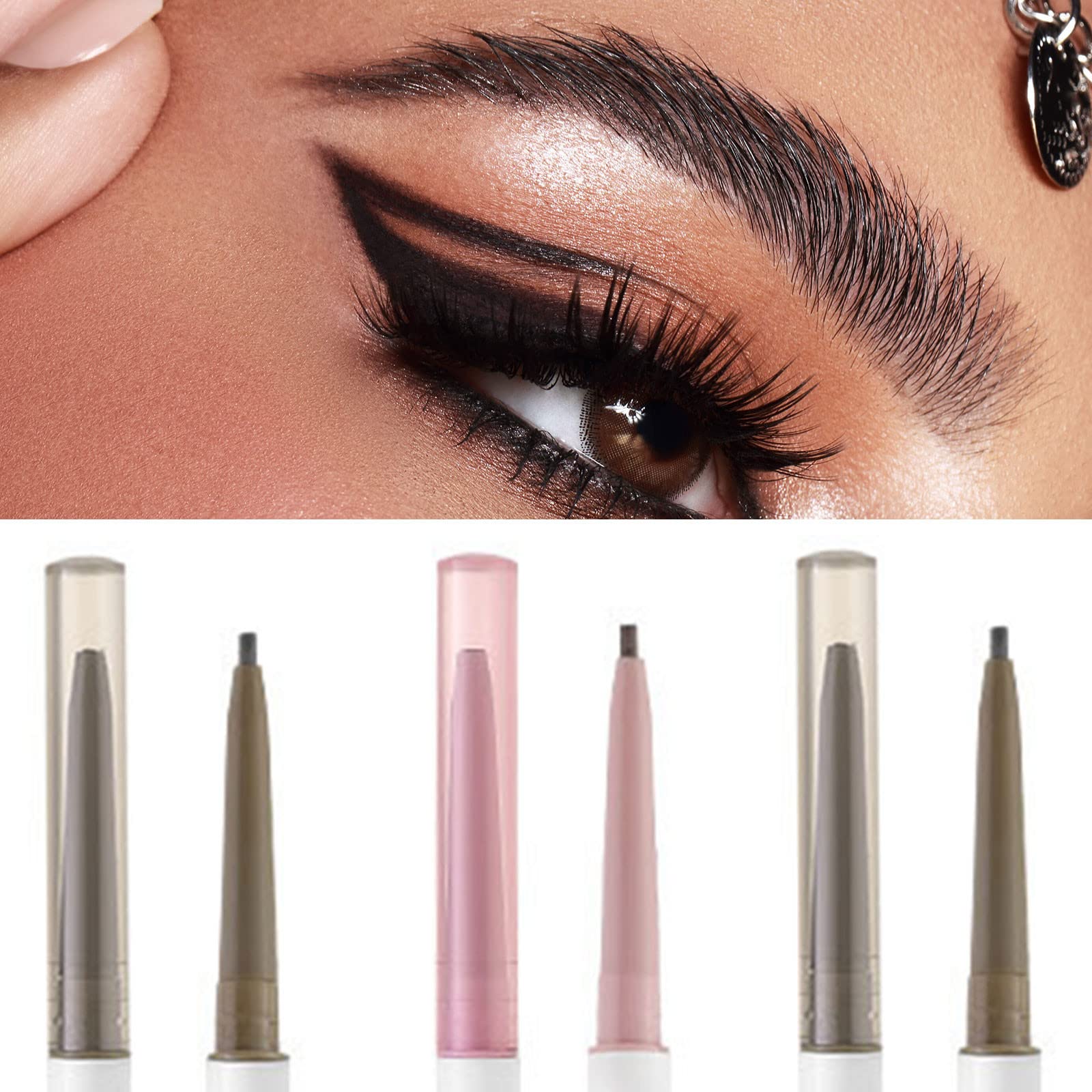 Пудра для бровей Boxbread Двусторонняя Устойчивая косметика Водонепроницаемая Потостойкая и не выцветающая F One Size, фото №4