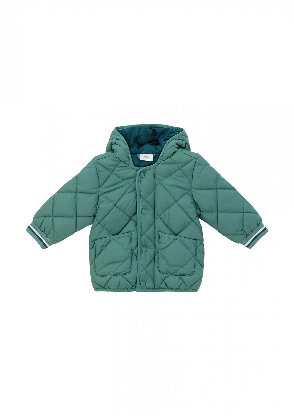 Куртка s.Oliver стеганая со съемным искусственным мехом, фото №1