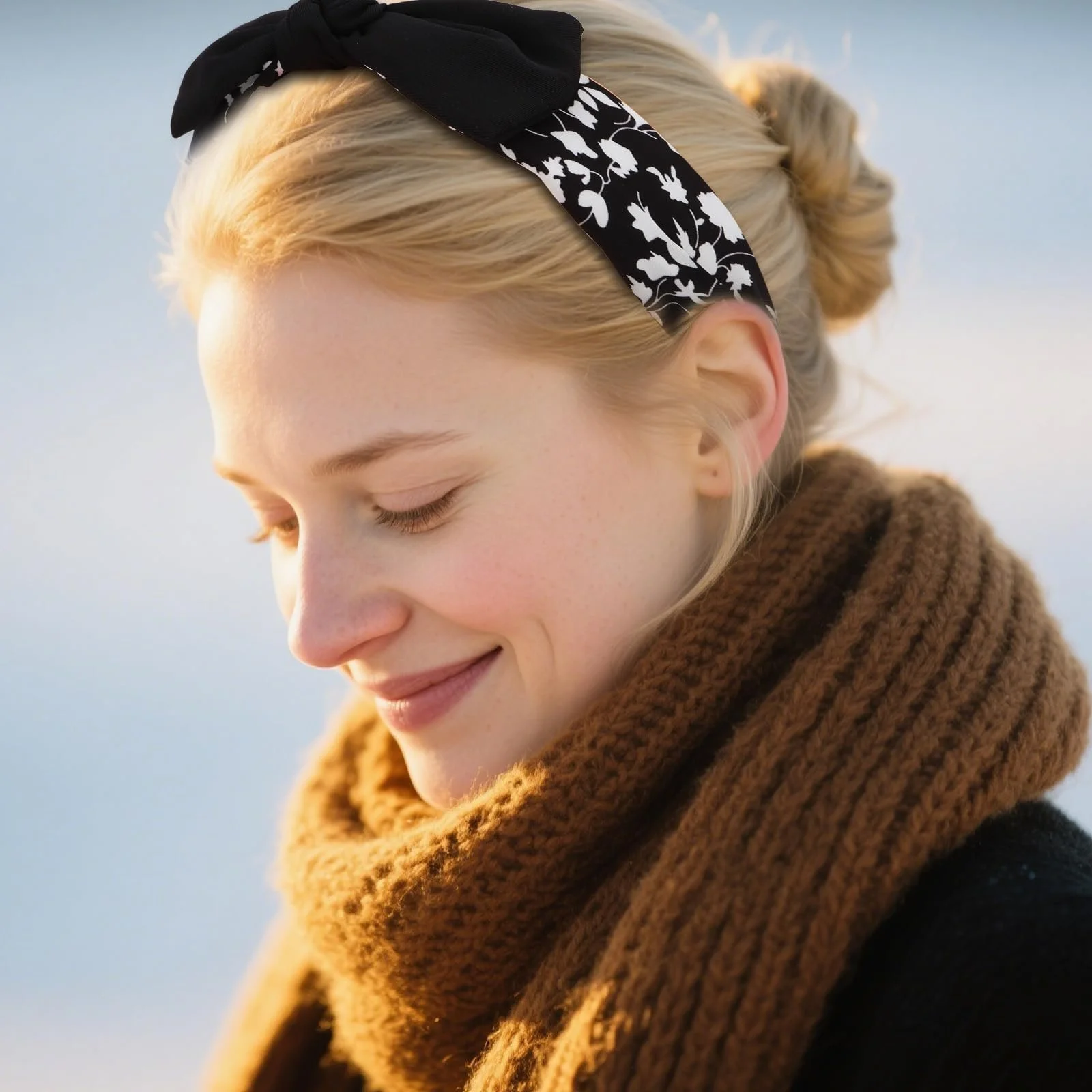 Обруч Візерунок з бантом, фото №6