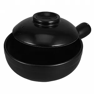 Горшок Donabe Ручная работа Китайская глина Термостойкий С крышкой - Фото 1