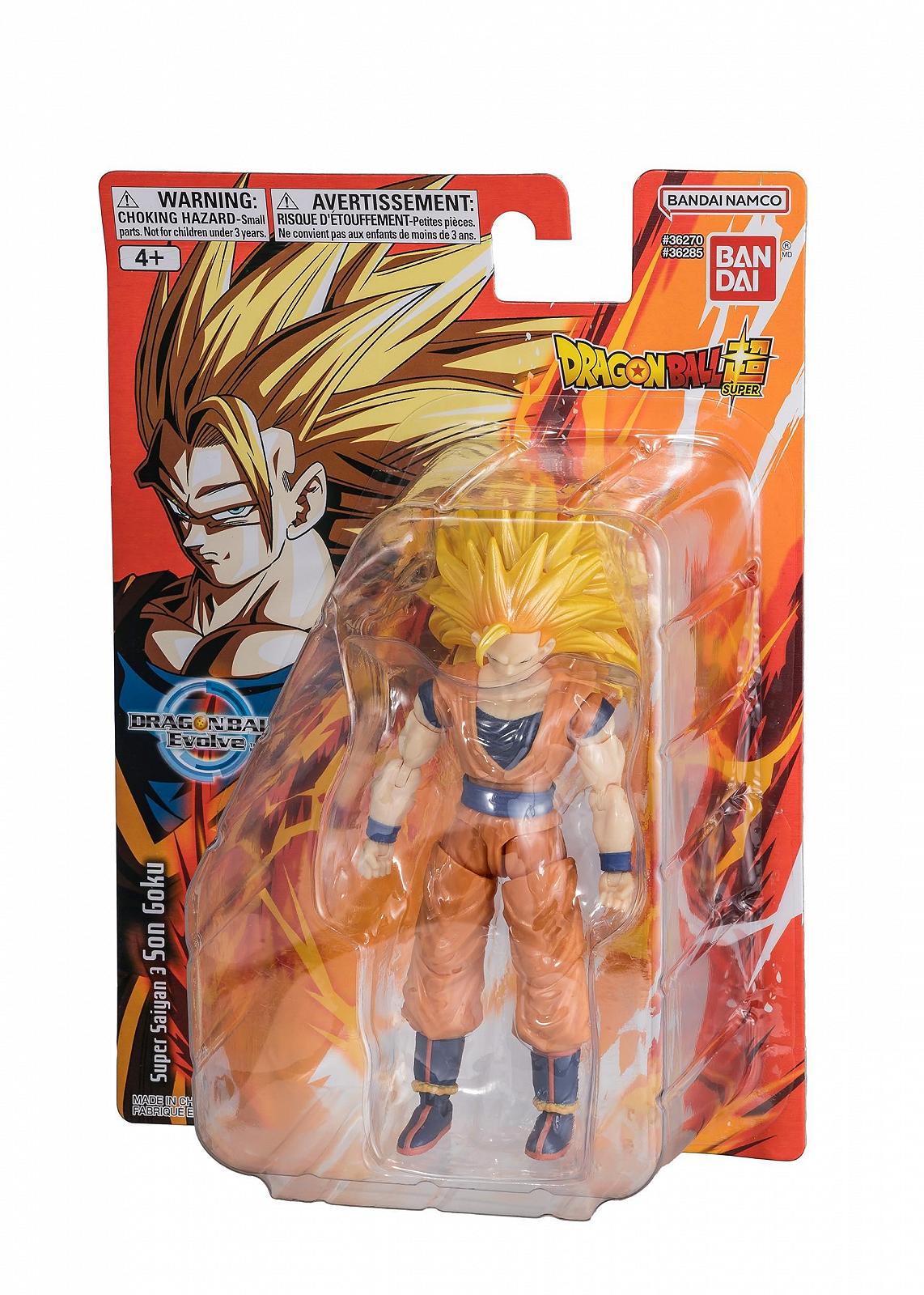Экшн-фигурка Bandai Dragon Ball Evolve SS3 Гоку, 12,5 см, фото №6