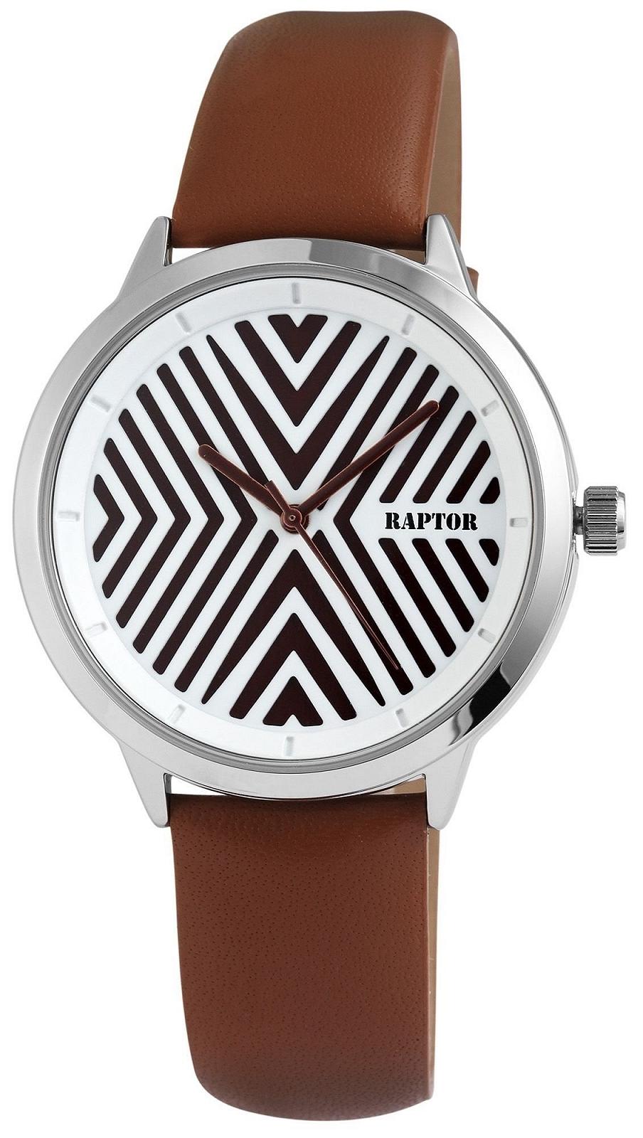 Женские часы Raptor RA10010 Ремешок из натуральной кожи Аналоговый Кварцевый, фото №1