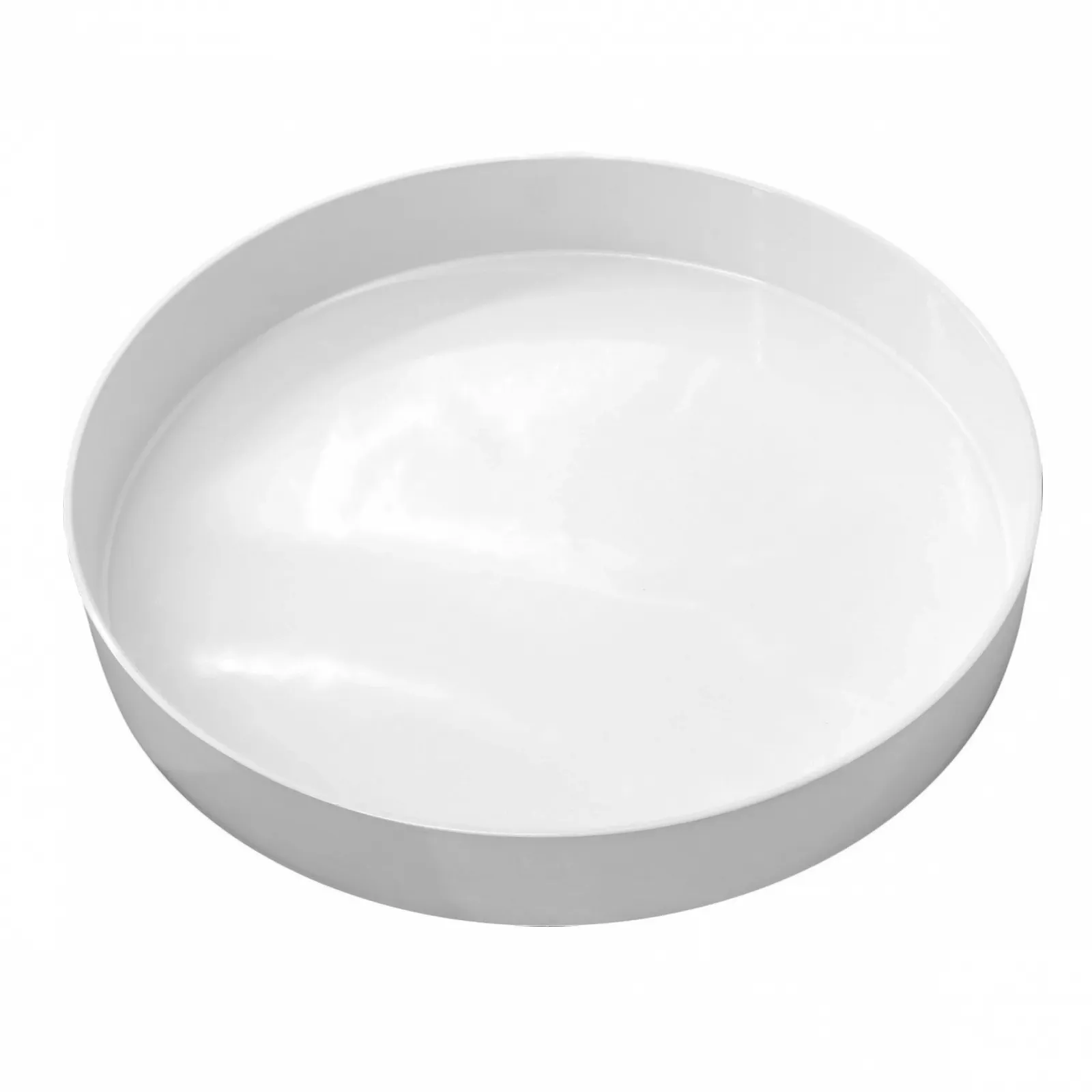 Піднос для свічок Круглий Білий Глянцевий, фото №1 Піднос для свічок Круглий Білий Глянцевий, фото №1