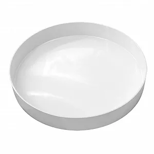 Купити Піднос для свічок Круглий Білий Глянцевий - Фото 1 Піднос для свічок Круглий Білий Глянцевий - Фото 1