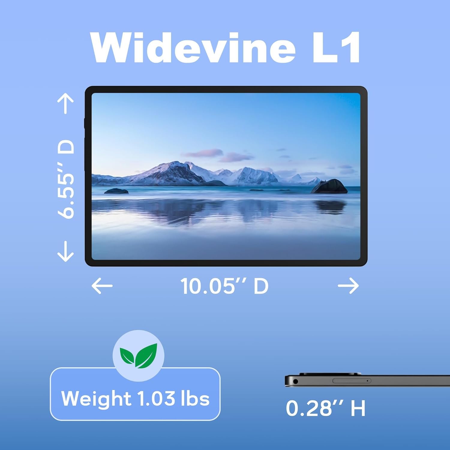 Планшет MIRGAMO X50 10.1" 22/128Гб 4G 8-ядер Android 14 8000 мАч Черный-серый, фото №4