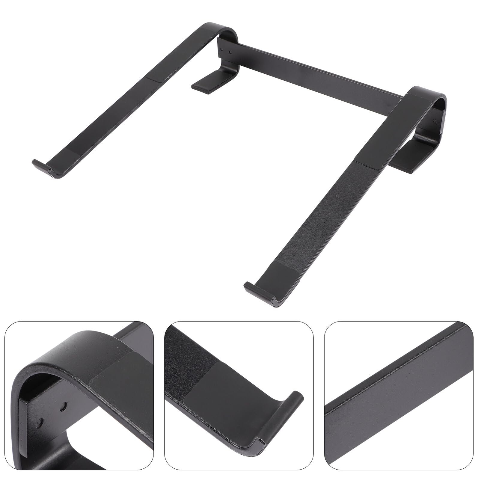 Подставка для ноутбука VANZACK Эргономичная из алюминиевого сплава с четырехкратным наклоном и полостью для охлаждения Прочная подставка для ноутбука Нескользящая и прочная для, фото №9