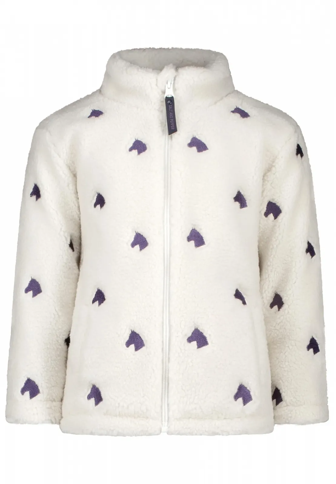 Плюшева куртка Teddy для дівчаток SALT AND PEPPER Horses, фото №1