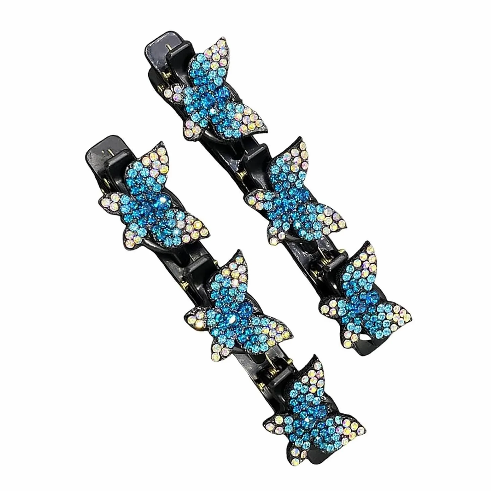 Заколка для волос плетёная Brand Series Model с бабочками, для женщин, блестящая, фото №6 Заколка для волос плетёная Brand Series Model с бабочками, для женщин, блестящая, фото №6