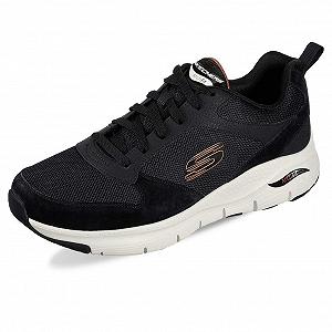 Кроссовки Skechers Arch Fit Servitica мужские Черный 232101 BLK - Фото 1