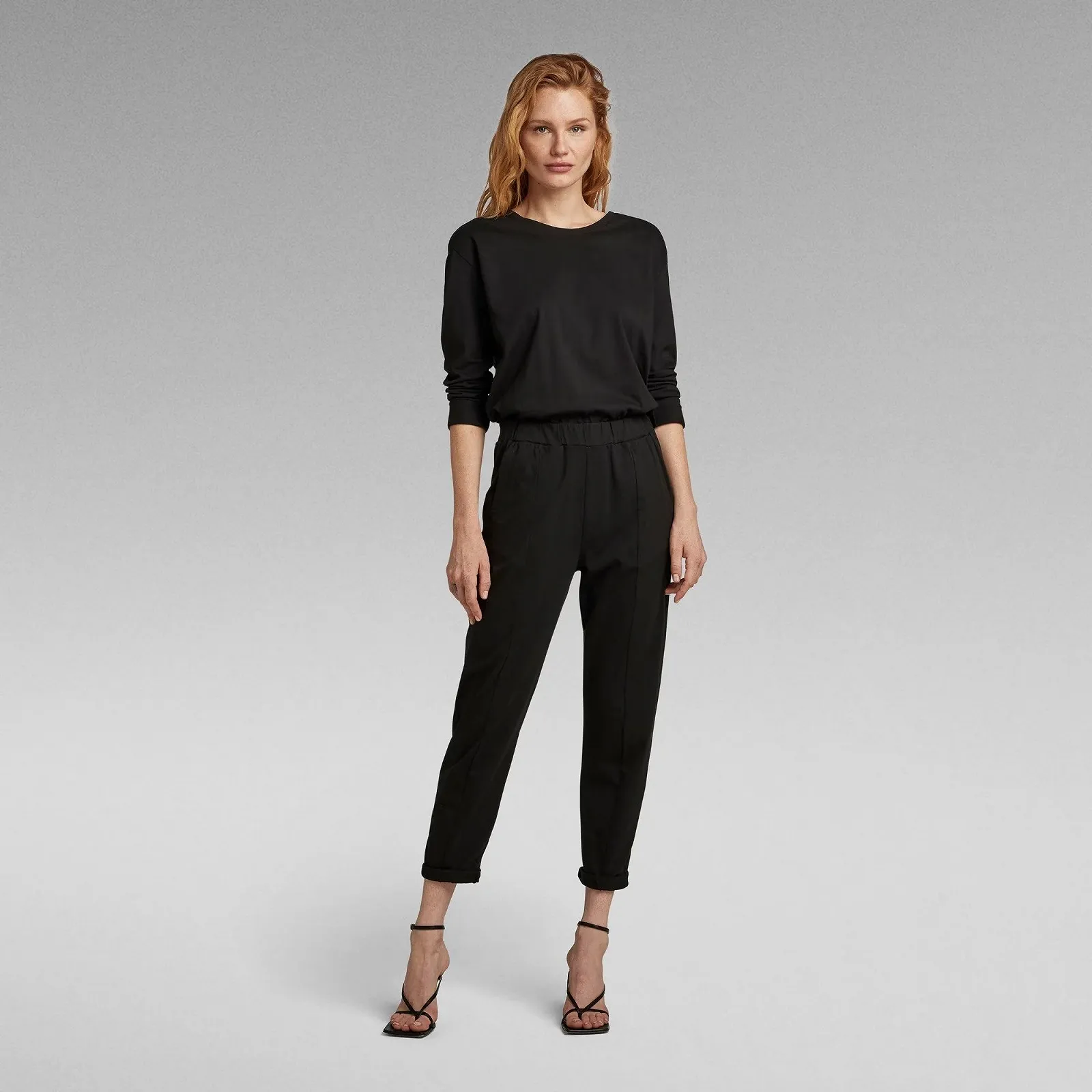 Жіночий комбінезон G-Star Bohdana Suit Dark Black - M, фото №1