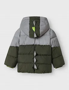 Куртка NAME IT Пуховая Nmmmorten Dino Detail1 synthetic.ua - Фото 1