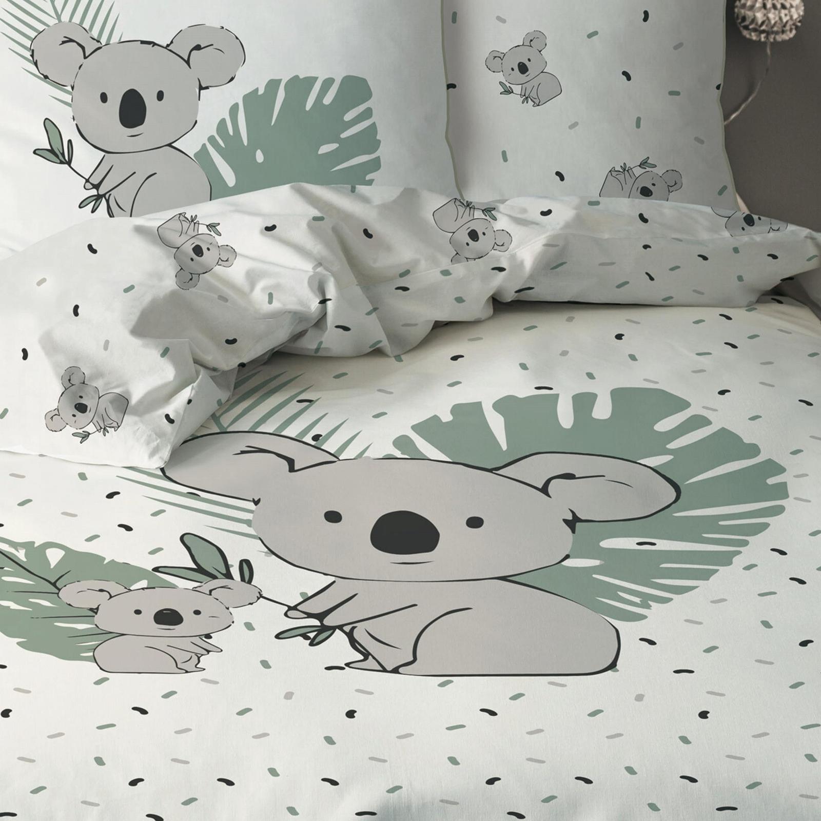 Дитячий комплект постільної білизни Koala 135 x 200 см, 80 x 80 см, бавовна, фото №4