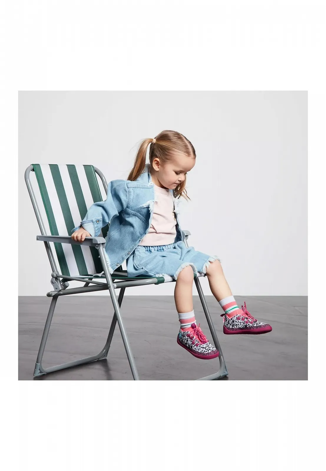 Кроссовки Affenzahn Knit Velcro Детская Кроссовки и Девочек, фото №2