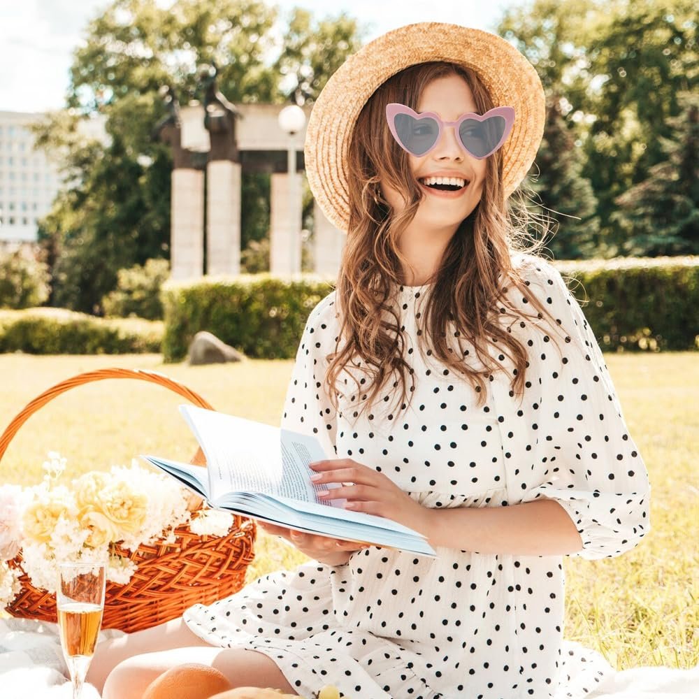 Солнцезащитные очки в форме сердца YANGUN, 9 шт., фото №4