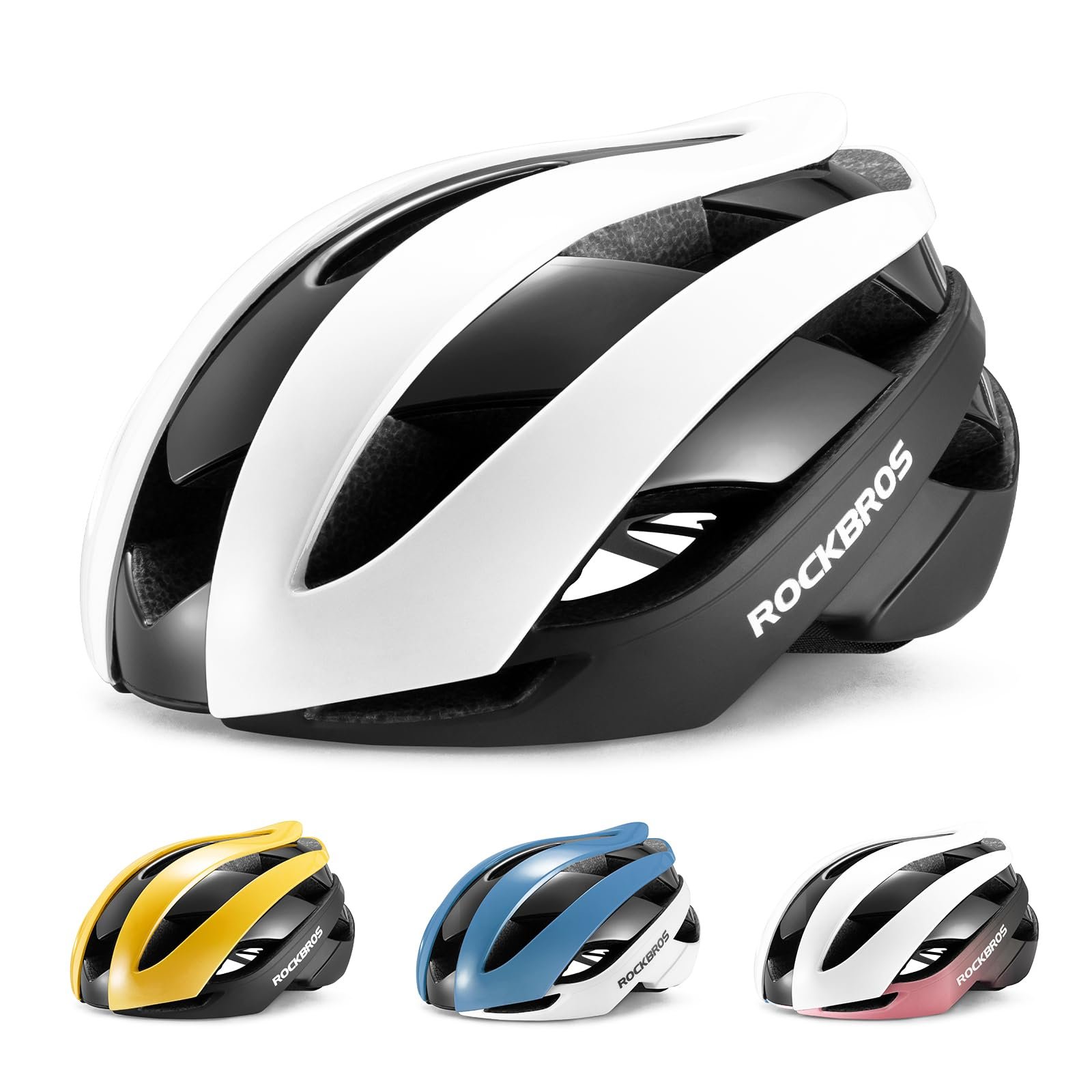 Шолом ROCKBROS M/L 55-61 см, регульований, вентильований, для дорослих, жінок і чоловіків, 4 кольори, фото №1
