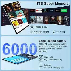 Планшет Bvlary X_50 10" 16/128 ГБ 2-SIM 8 ядер Android 14 8000mAh Blue цена на synthetic.ua - Фото 1 Планшет Bvlary X_50 10" 16/128 ГБ 2-SIM 8 ядер Android 14 8000mAh Blue synthetic.ua - Фото 1