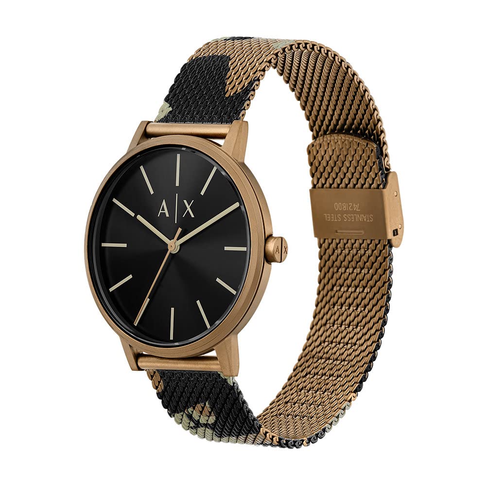 Годинник Armani Exchange трьохстрілковий для чоловіків з нержавіючої сталі, що містить не менше 50% переробленої, розмір корпусу 42 мм, фото №5