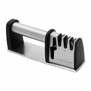 Ручная точилка для ножей VALICLUD эргономичная Silver - Фото 1