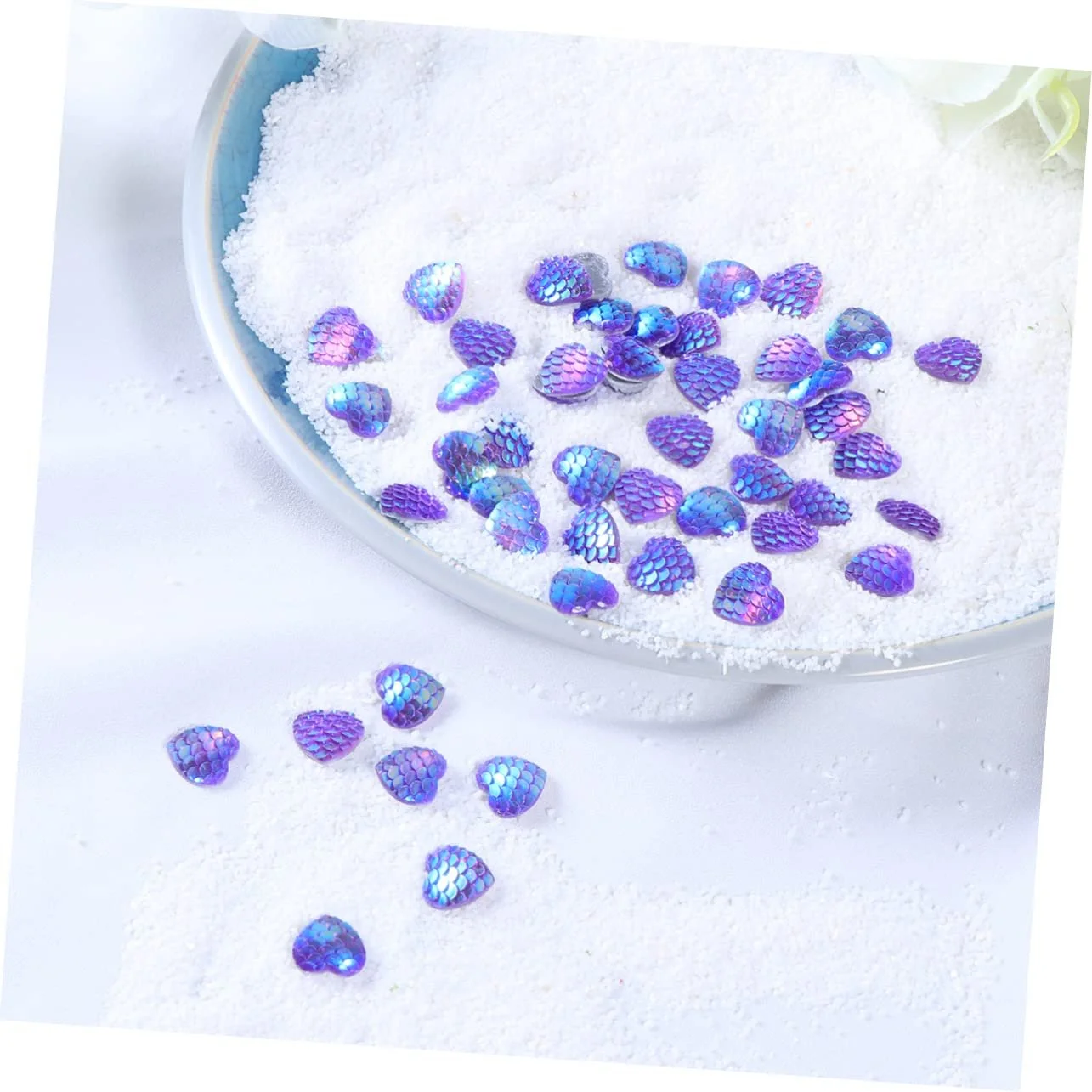 Стразы NUOBESTY Круглые Бриллианты из смолы AB Цвет, 50 шт, фото №9 Стразы NUOBESTY Круглые Бриллианты из смолы AB Цвет, 50 шт, фото №9