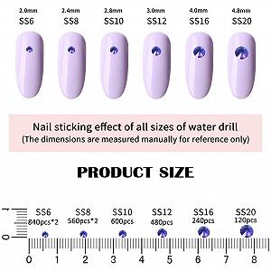 Стразы Пурпурный Бархат Плоская Основа 6 Размеров synthetic.ua - Фото 1