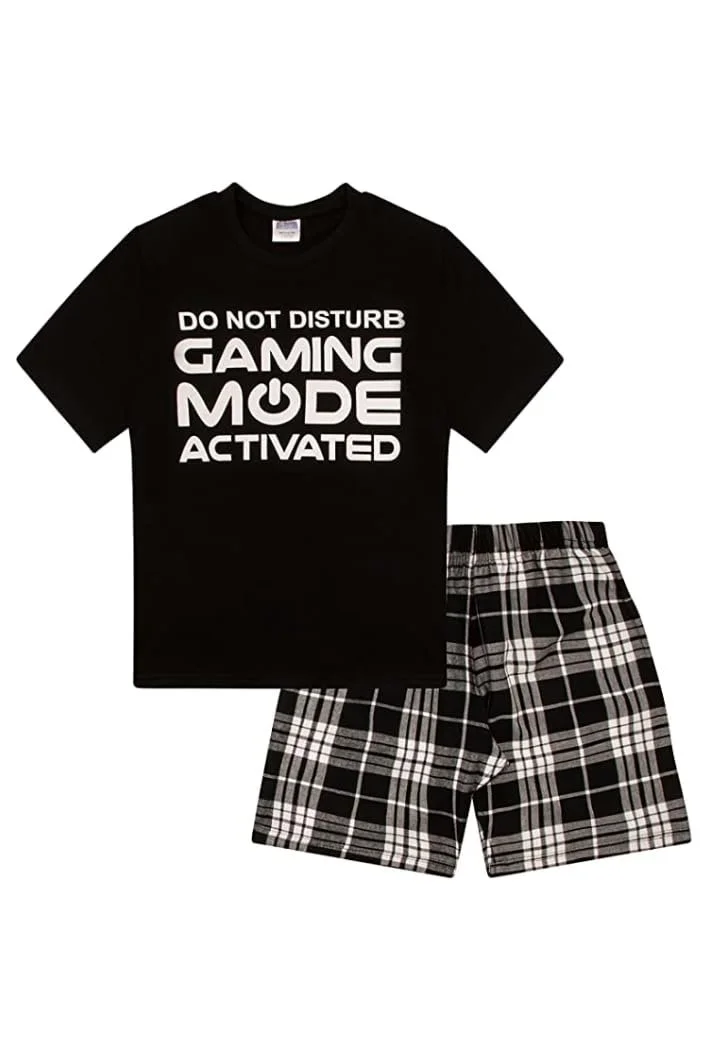 Піжама ThePyjamaFactory Для хлопчиків Gaming Mode Activated Бавовна, фото №1